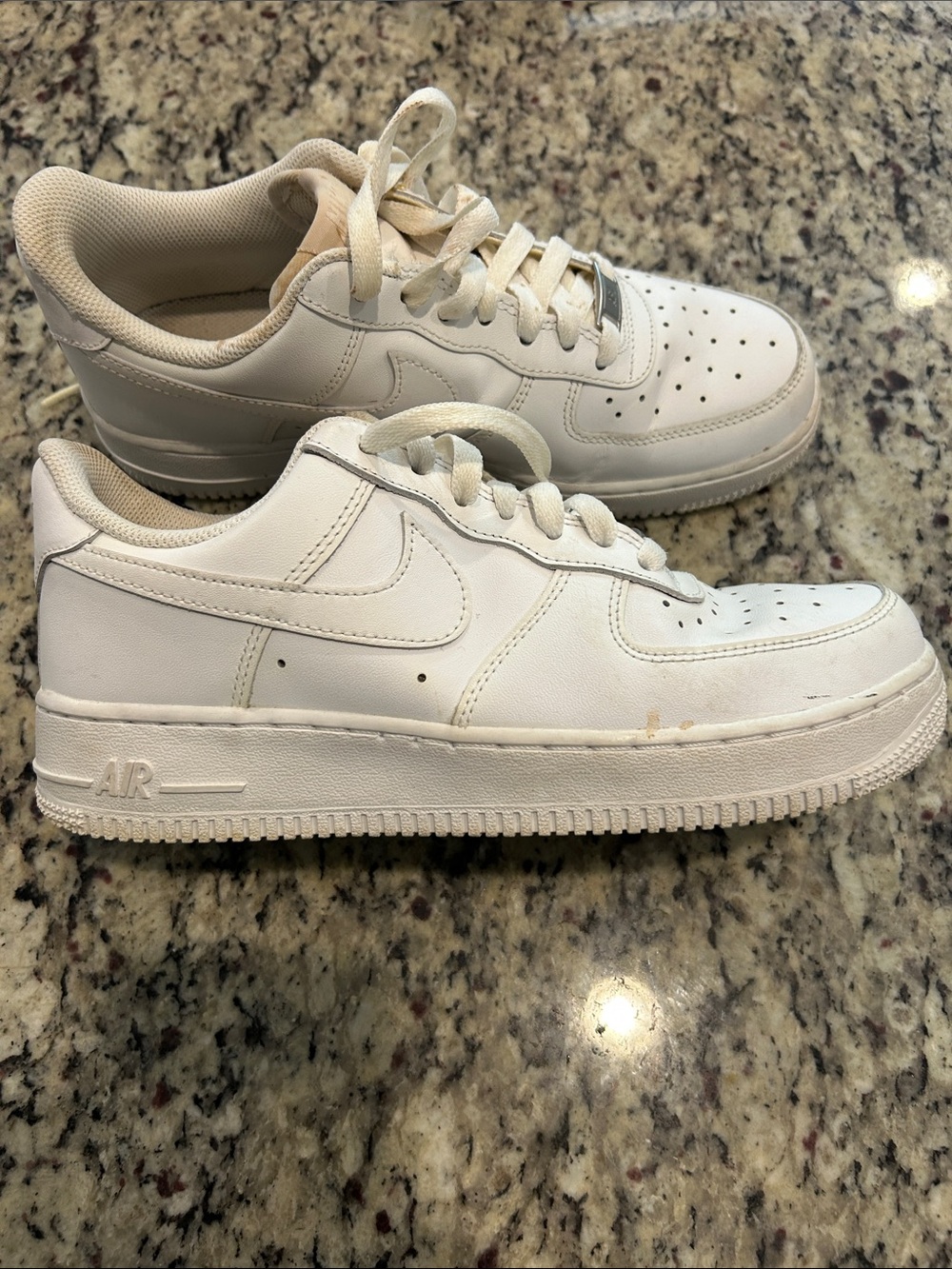 Nike Women’s Air Force One White Low-Top Sneakers